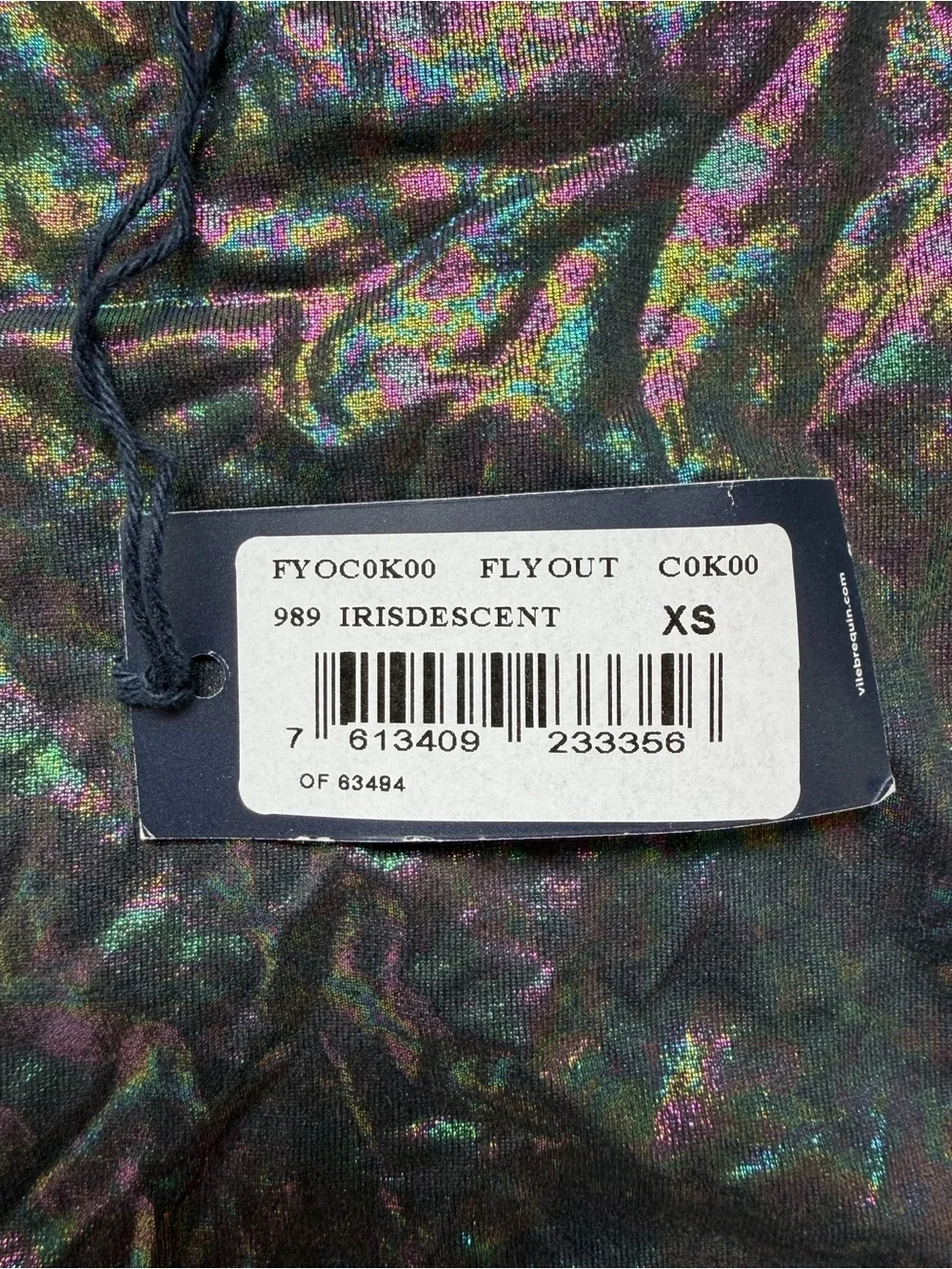 NWT - Vilebrequin Iridescent Metallic Multi‑Color Sheen Top (US 4/XS)
